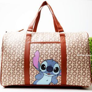 Disney Lilo And Stitch Duffle Bag Carry On Overnight Travel Tote 16" Deluxe Bag